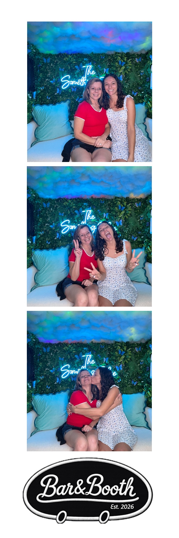 Bar&Booth photo strip from The Something Blue camper photo booth